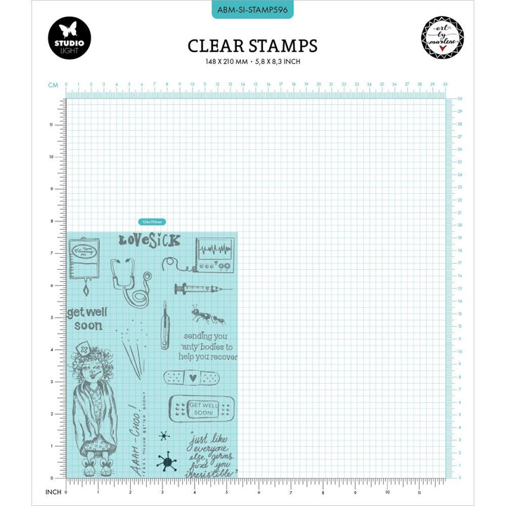 Art by Marlene Signature Collection Clear Stamps: Nr. 596, Aaah Choo (STAMP596)