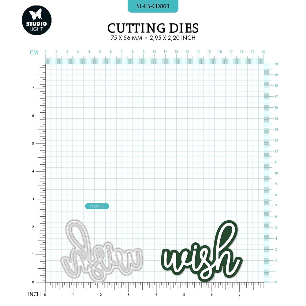 Studio Light Essentials Cutting Die: Nr. 863, Wish (5A002BF81GDZV)