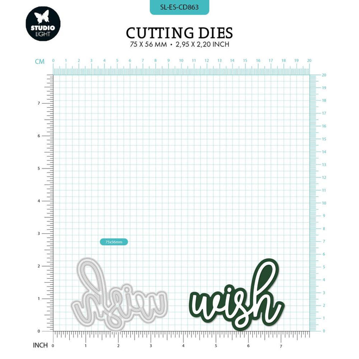 Studio Light Essentials Cutting Die: Nr. 863, Wish (5A002BF81GDZV)