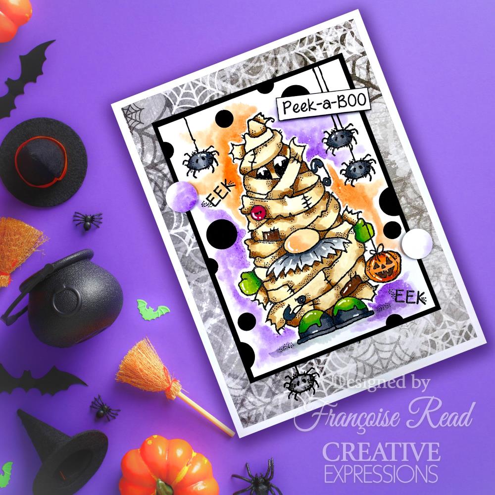 Woodware 8"X8" Double-Sided Paper Pad: Halloween, 24/Pkg, By Francoise Read (5A002B591GDNV)