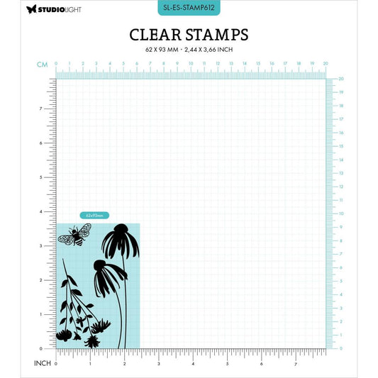 Studio Light Essentials Clear Stamps: Nr. 612, Echinacea (STAMP612)