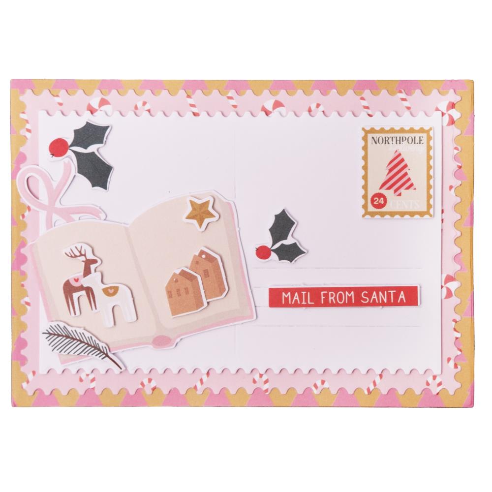 Studio Light 8.26"X11.57" Designer Die-Cut Paper Pad: Nr. 218, Sweet Christmas, 28/Pkg (5A002BF11GDZ7)