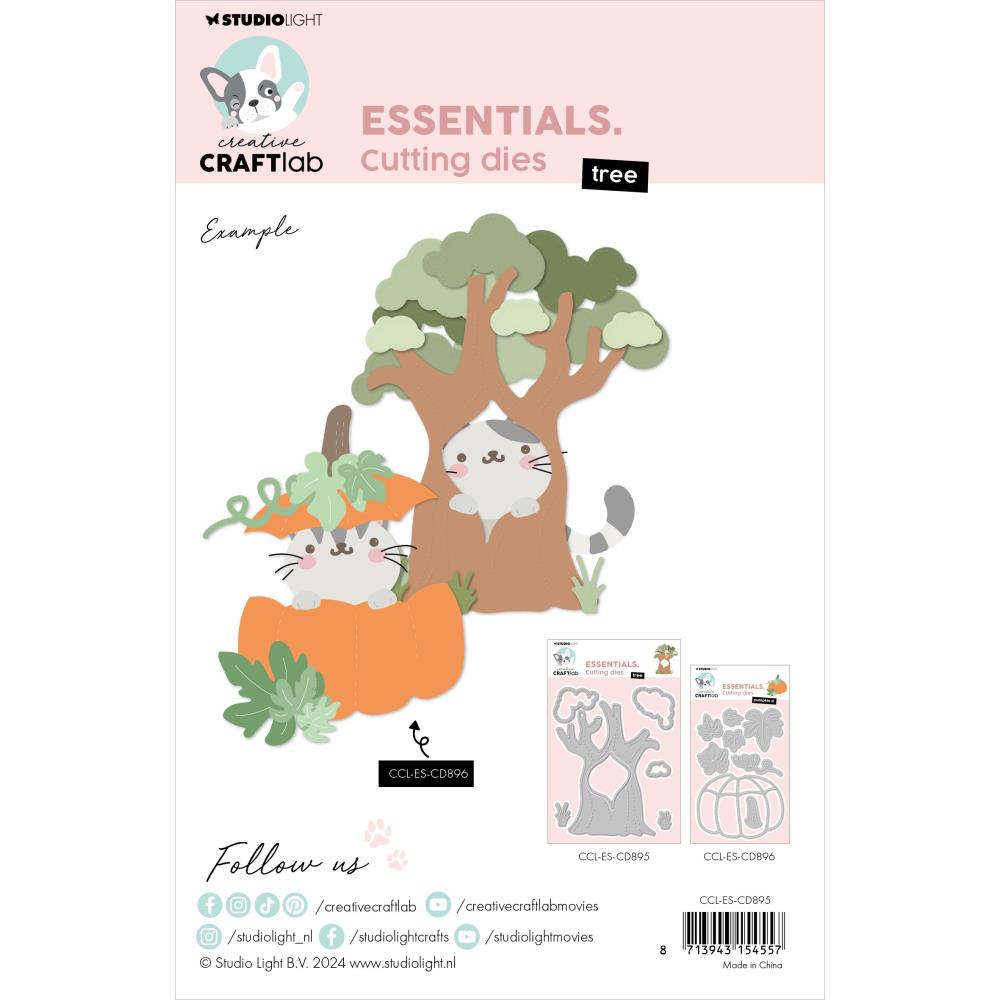 Studio Light Essentials Cutting Die: Nr. 895, Tree (5A002BGR1GF05)