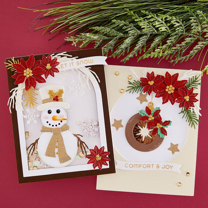 Spellbinders Etched Dies: Christmas Wreath Add-Ons, By Suzanne Hue (S6219)