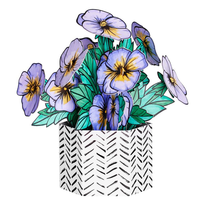 Faber Castell Pop Up Coloring Bouquet: Pansies (5A002BRX1GF8R)