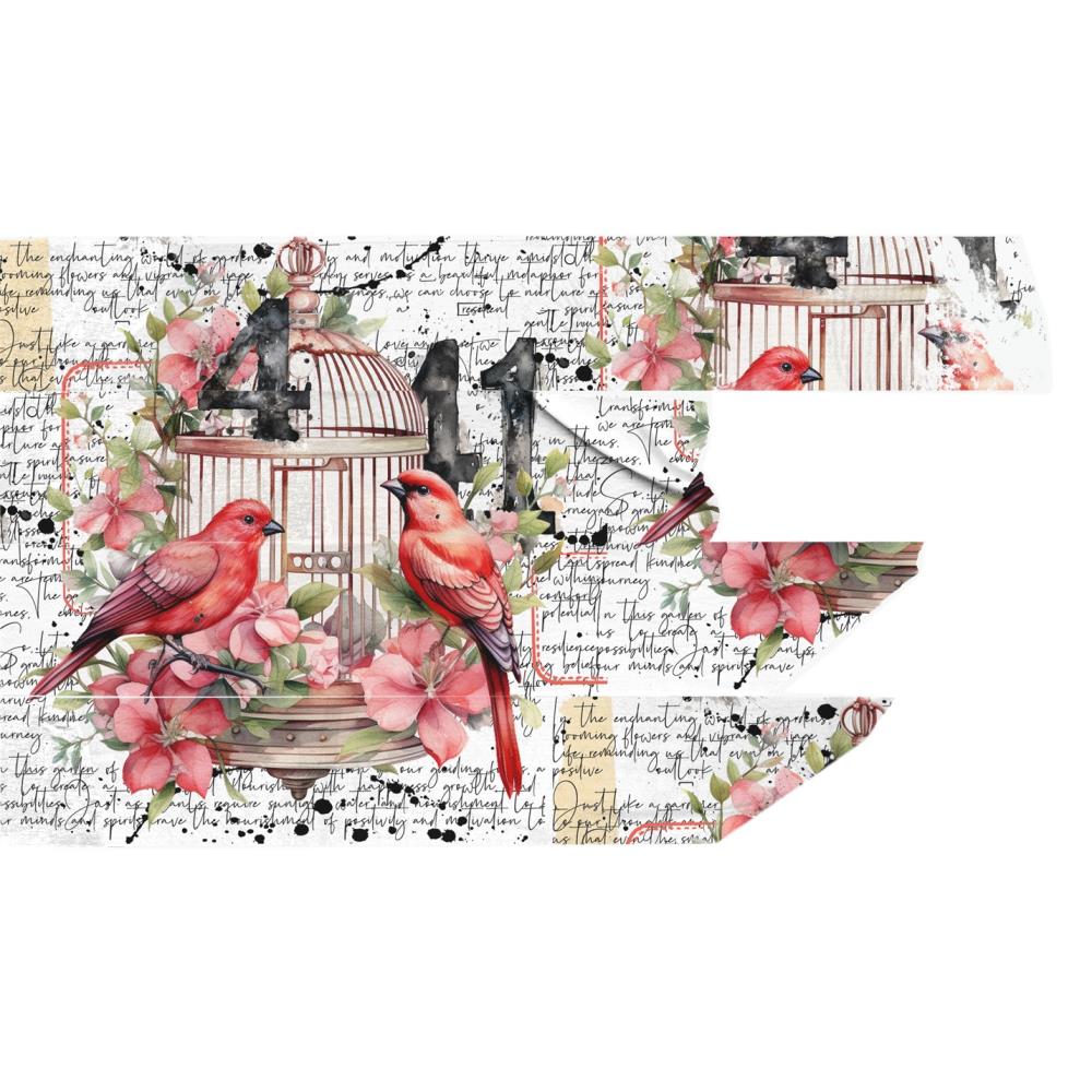 AALL And Create Washi Tape: Free The Birds (ALLMT075)