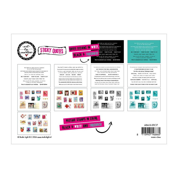 Art by Marlene Signature Collection Sticker Pad: Nr. 17, Edition 2 (SISTIC17)