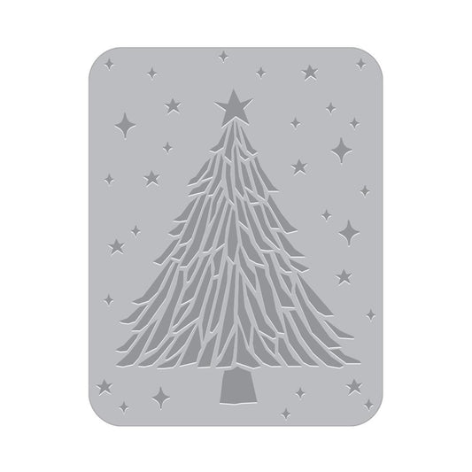 Hero Arts Letterpress & Foil Plate: Sparkling Tree (5A002CFV1GFYL)