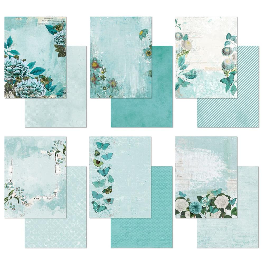 49 and Market Color Swatch: Teal 6"X8" Collection Pack (TCS26221)