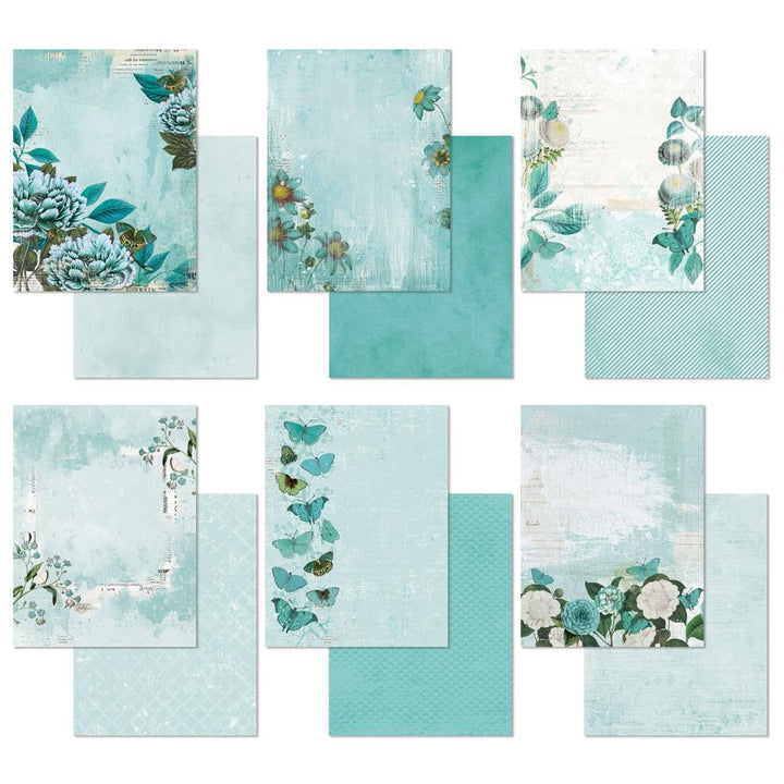 49 and Market Color Swatch: Teal 6"X8" Collection Pack (TCS26221)