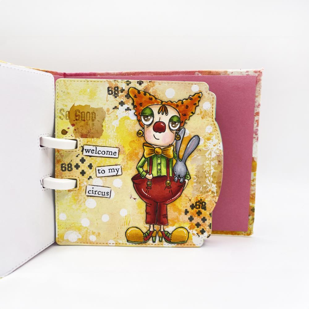 AALL And Create A7 Photopolymer Clear Stamp Set: Clown Dee (5A002GJ61GJ1R)