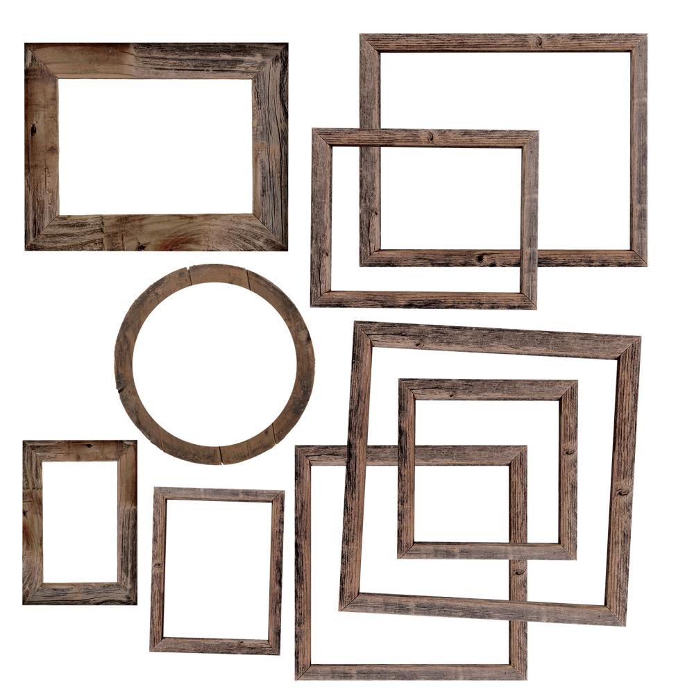 49 and Market Evergreen Season Chipboard Set: Frames (5A0027PS1GB0L)