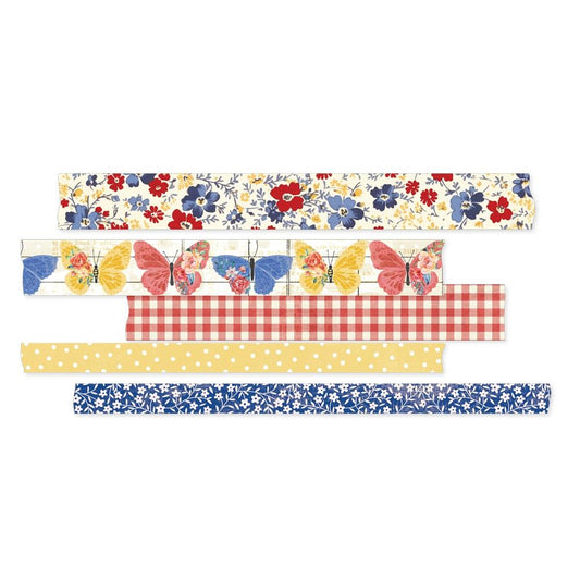 Simple Stories Simple Vintage Linen Market Washi Tape, 5/Pkg (5A0022L41G5JY)