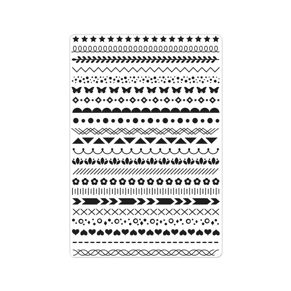 Hero Arts 4"X6" Clear Stamps: Decorative Strips (HACM744)