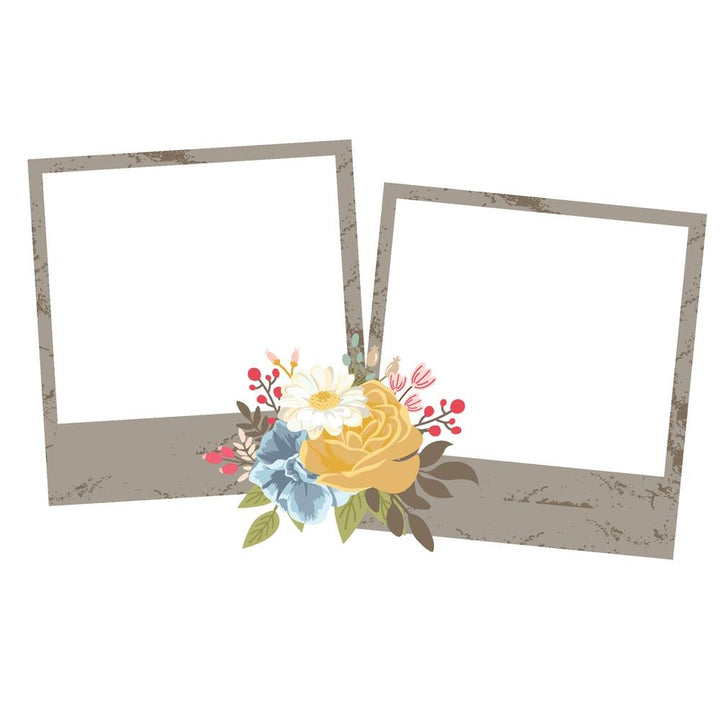 Simple Stories Front Porch Chipboard Frames, 6/Pkg (23826)