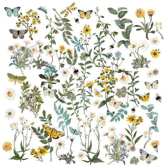 49 and Market Krafty Garden Laser Cut Outs: Wildflower (KG26634)