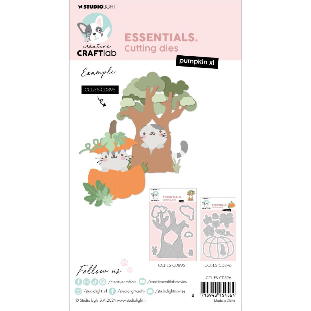 Studio Light Essentials Cutting Die: Nr. 896, Pumpkin XL (5A002BKJ1GF0T)