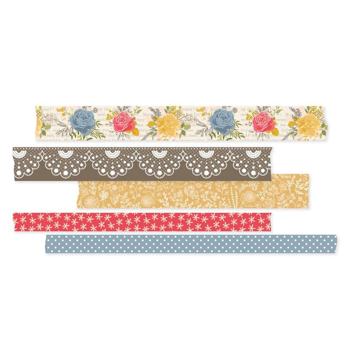 Simple Stories Front Porch Washi Tape: 5/Pkg (23830)