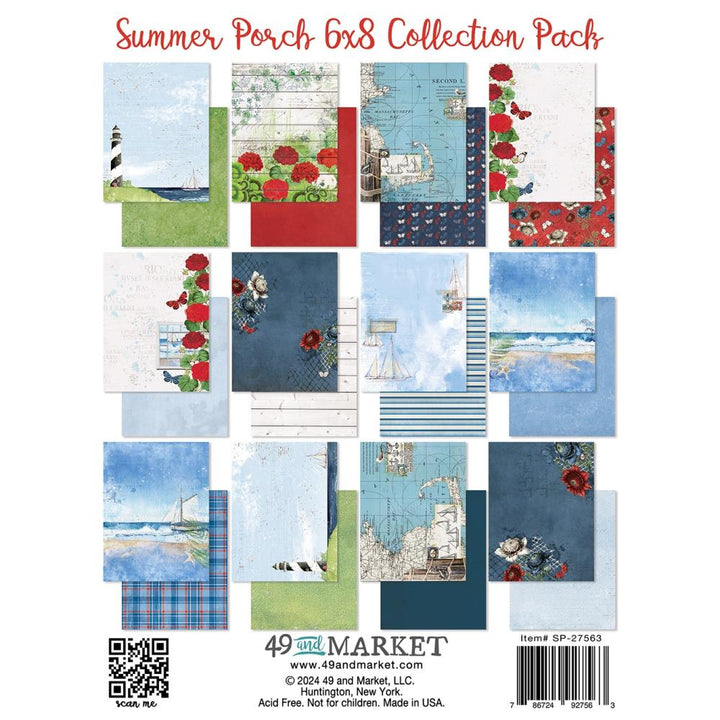 49 and Market Summer Porch 6"X8" Collection Pack (A50023ZRG179D)