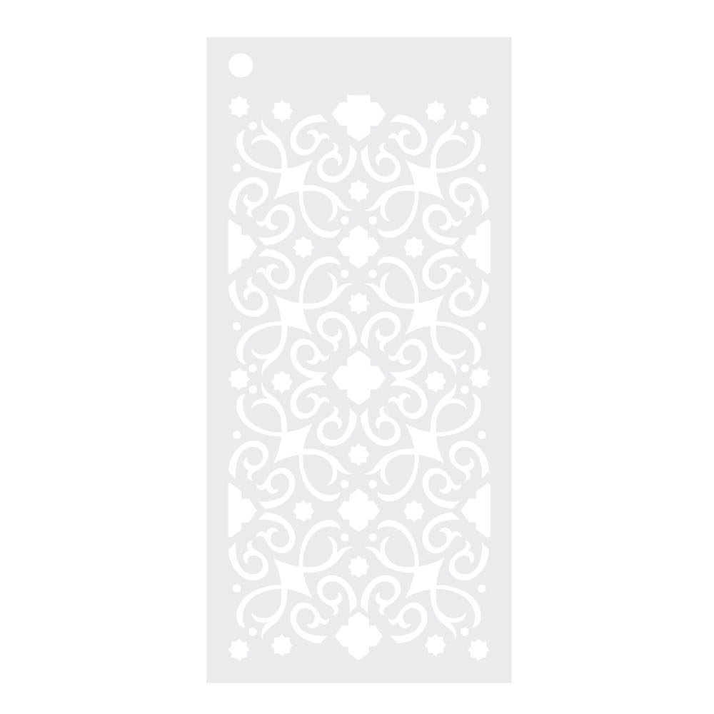 Crafter's Companion Arabian Nights 3.8"X8" Stencil: Ornamental Patterns, 3/Pkg (5A0020L31G380)