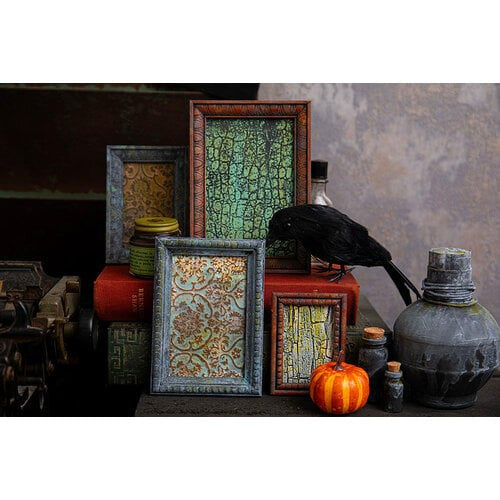 Tim Holtz Texture Fades Embossing Folder: Multi-Level Tapestry, by Sizzix (666388)