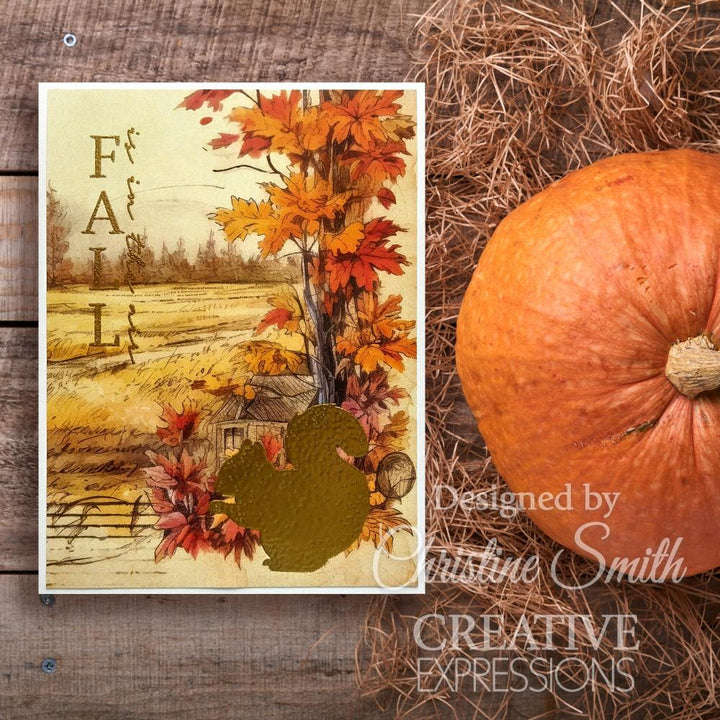 Creative Expressions Taylor Made Journals 8"X8" Paper Pad: Autumn Song (5A002B5Z1GDMJ)