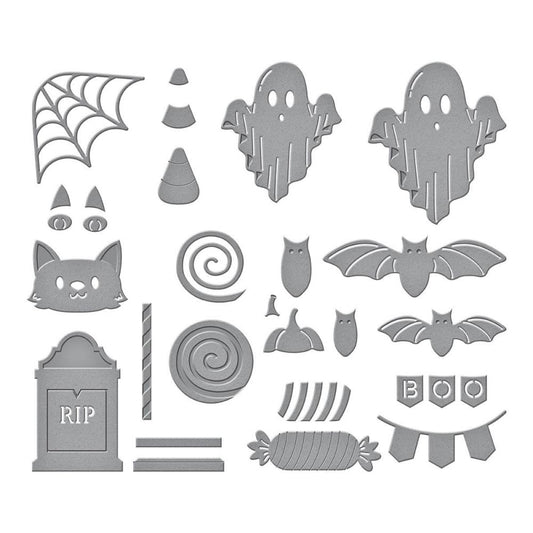 Spellbinders Etched Dies: Envelope Full of Wonder - Halloween Wonder (S5603)