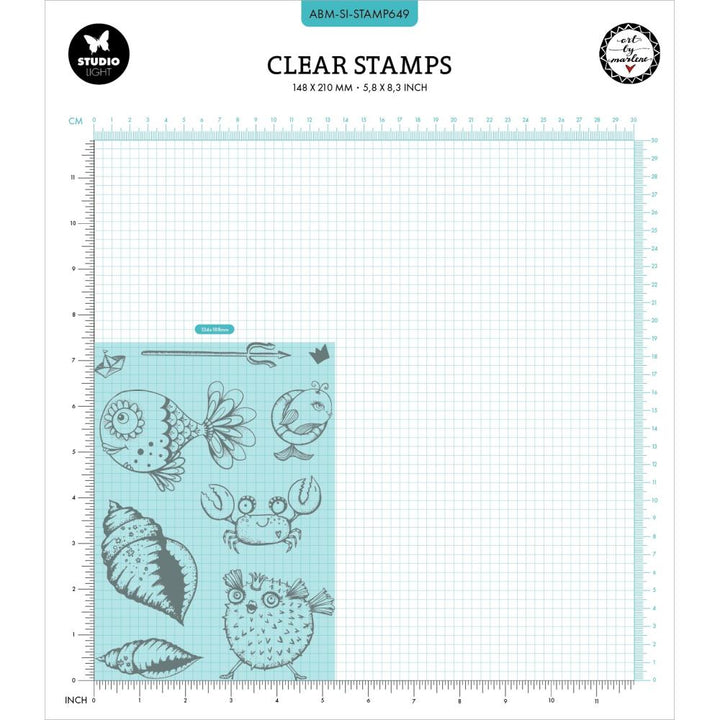 Art by Marlene Signature Collection Clear Stamps: Nr. 649, Underwater Party (5A0023MX1G6MM)