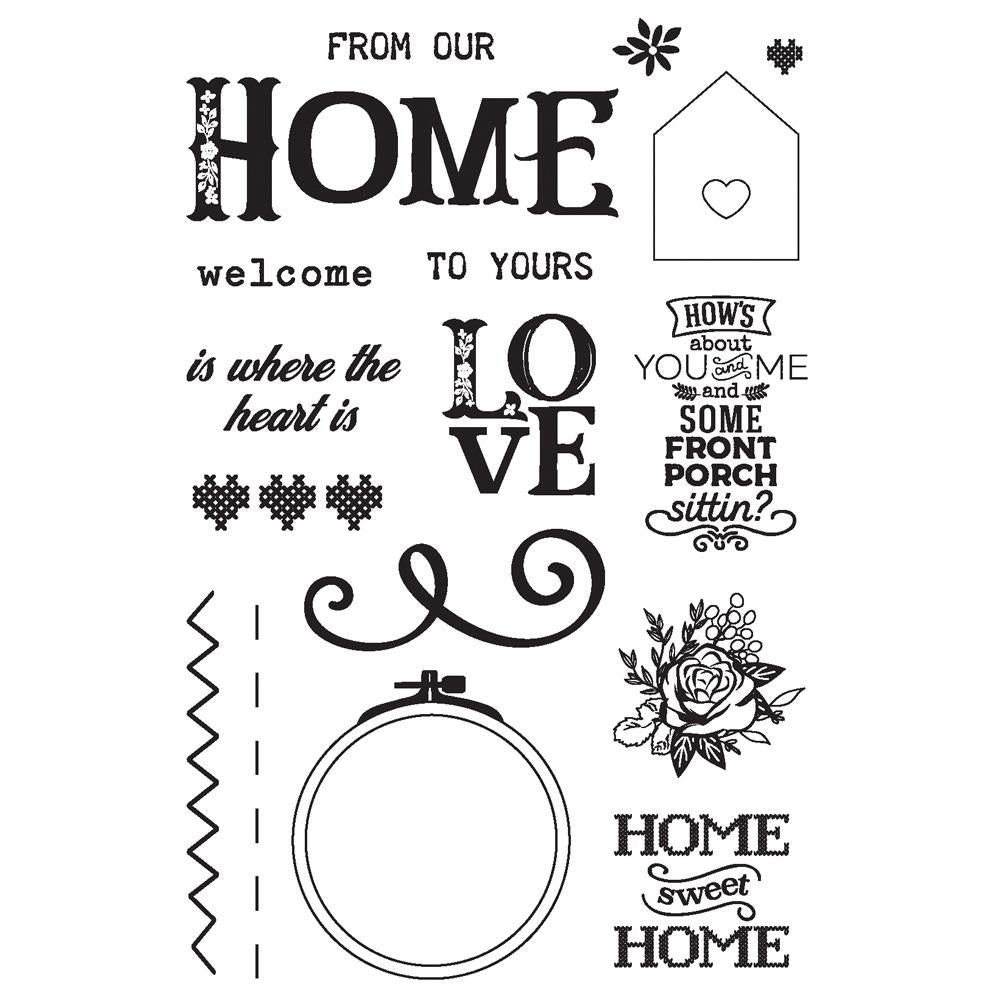 Simple Stories Front Porch Photopolymer Stamps (23816)