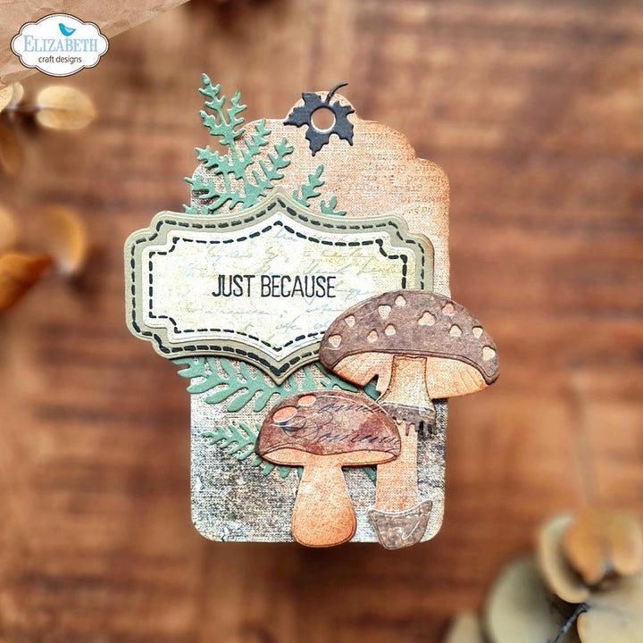 Elizabeth Craft Clear Stamps: Layered Labels (ECCS328)
