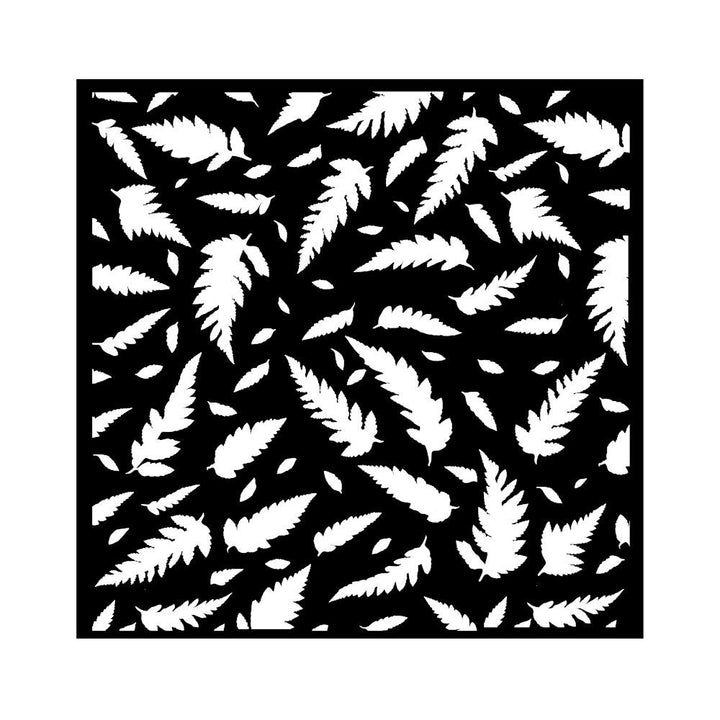 Stamperia Forest  7"X7" Stencil: Leaves Pattern (5A002CGH1GFZM)