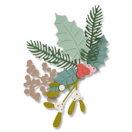 Sizzix Thinlits Die Set: Winter Foliage, 8/Pkg (662571)