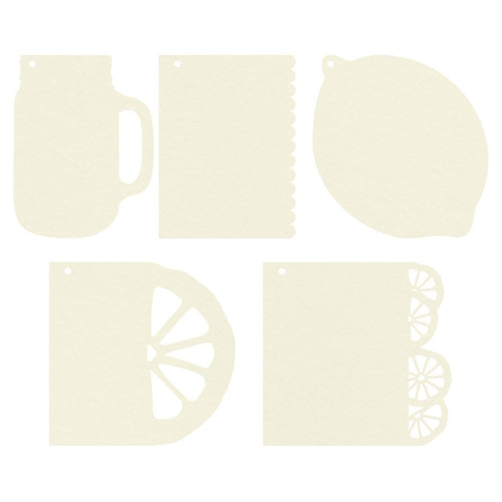 P13 Fresh Lemonade 6"X6" Light Chipboard Album Base With Papers: Mix and Match (P13LEM56)