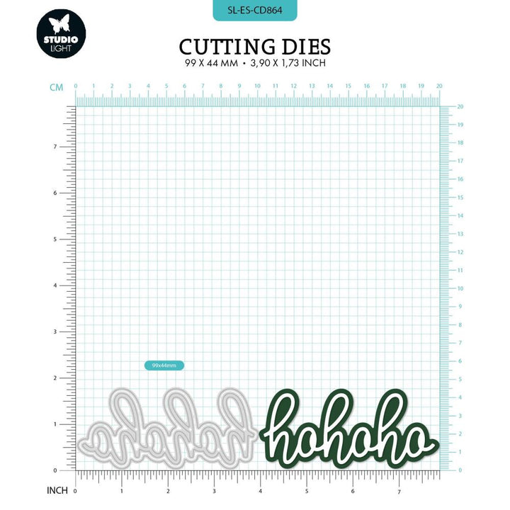 Studio Light Essentials Cutting Die: Nr. 864, HoHOHO (5A002BFV1GDYT)