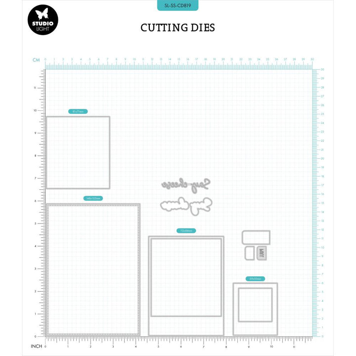 Studio Light Sweet Stories Cutting Die: Nr. 819, Polaroid (5A0023JF1G6NT)