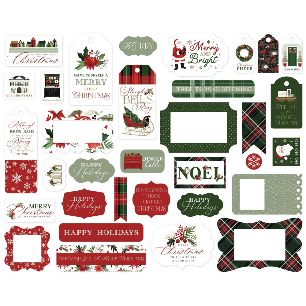 Carta Bella - A Wonderful Christmas Collection - Saint Nick Decorative Tape