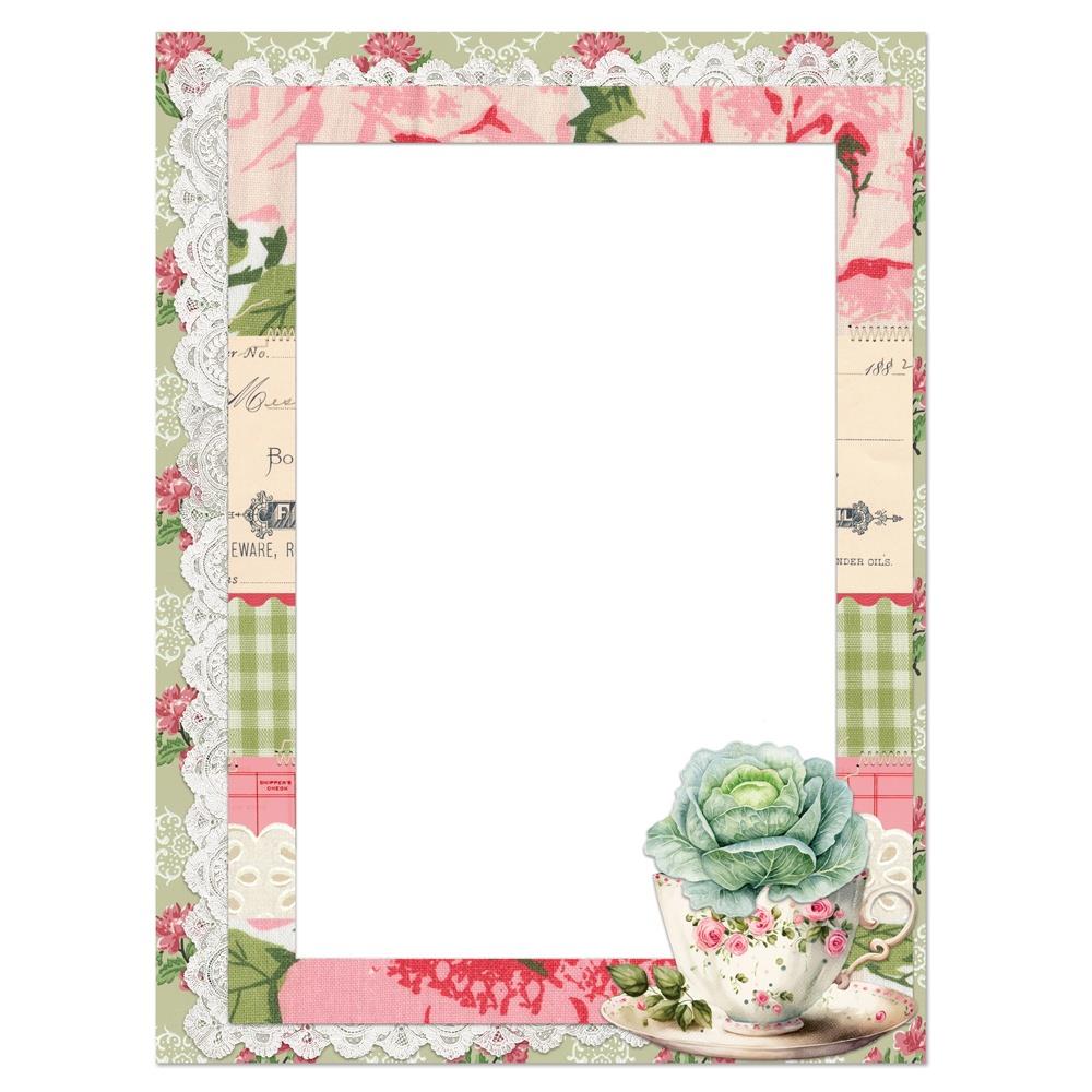 Simple Stories Simple Vintage Spring Garden Chipboard Frames (SGD21729)