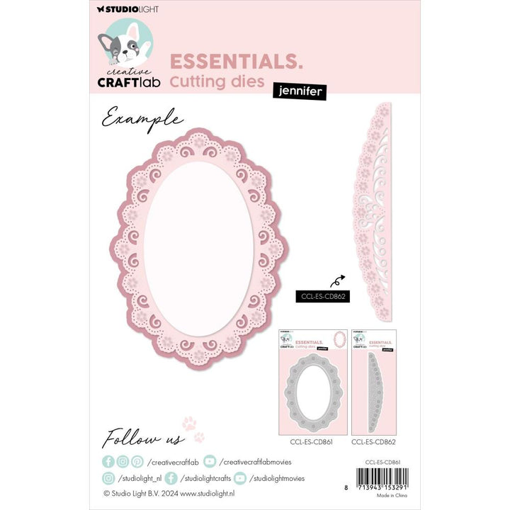 Studio Light Essentials Cutting Die: Nr. 861, Jennifer (5A0023LX1G6PZ)