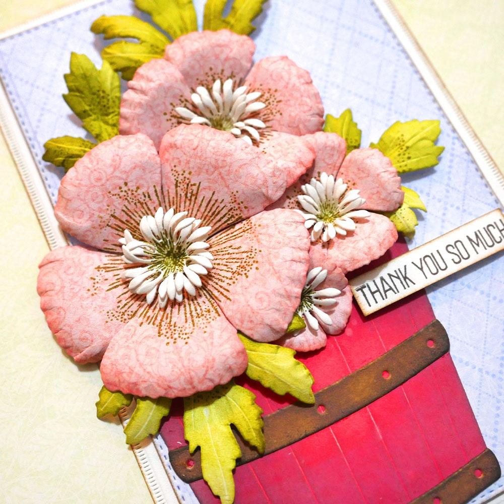 Elizabeth Craft Clear Stamps: Flower Centers (ECCS330)