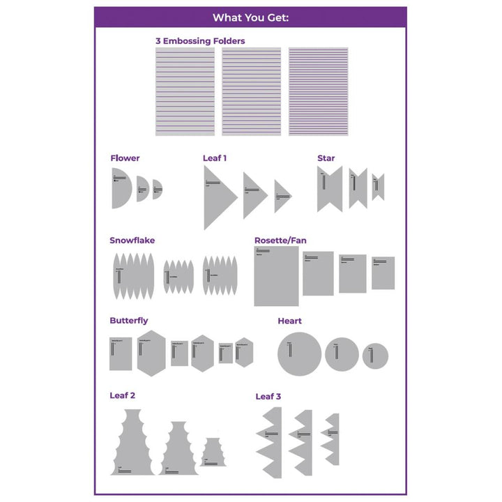 Crafter's Companion Templates And Embossing Folders (5A002C9J1GFTQ)