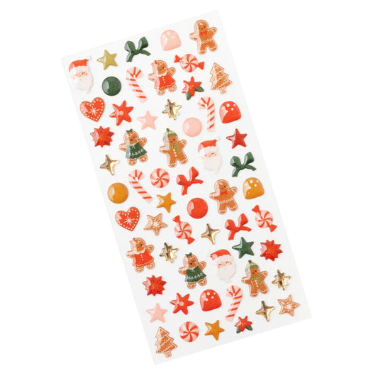 Crate Paper Holly Jolly Enamel Dots, 60/Pkg (5A0027921G9J5)