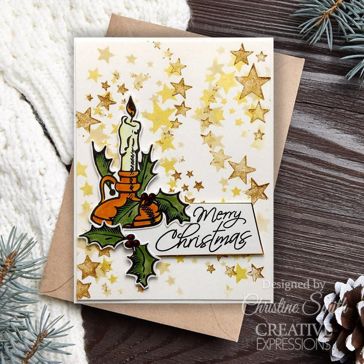 Creative Expressions Taylor Made Journals 6"X8" Clear Stamp: Season's Greetings (5A002B5F1GDNQ)