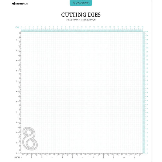 Studio Light Essentials Cutting Dies: Nr. 8 (LESCD752)