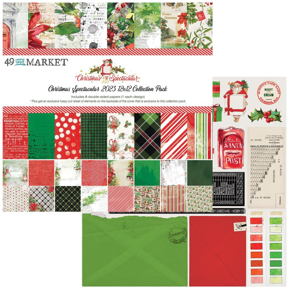 49 and Market Christmas Spectacular 2023 12"X12" Collection Pack (S2324234)