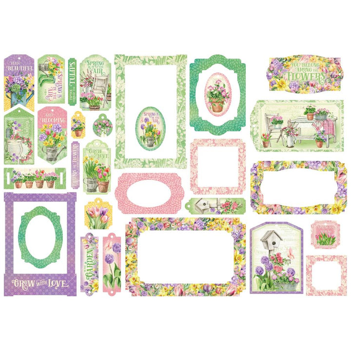 Graphic 45 Grow With Love Die-Cut Assortment (G4502820)