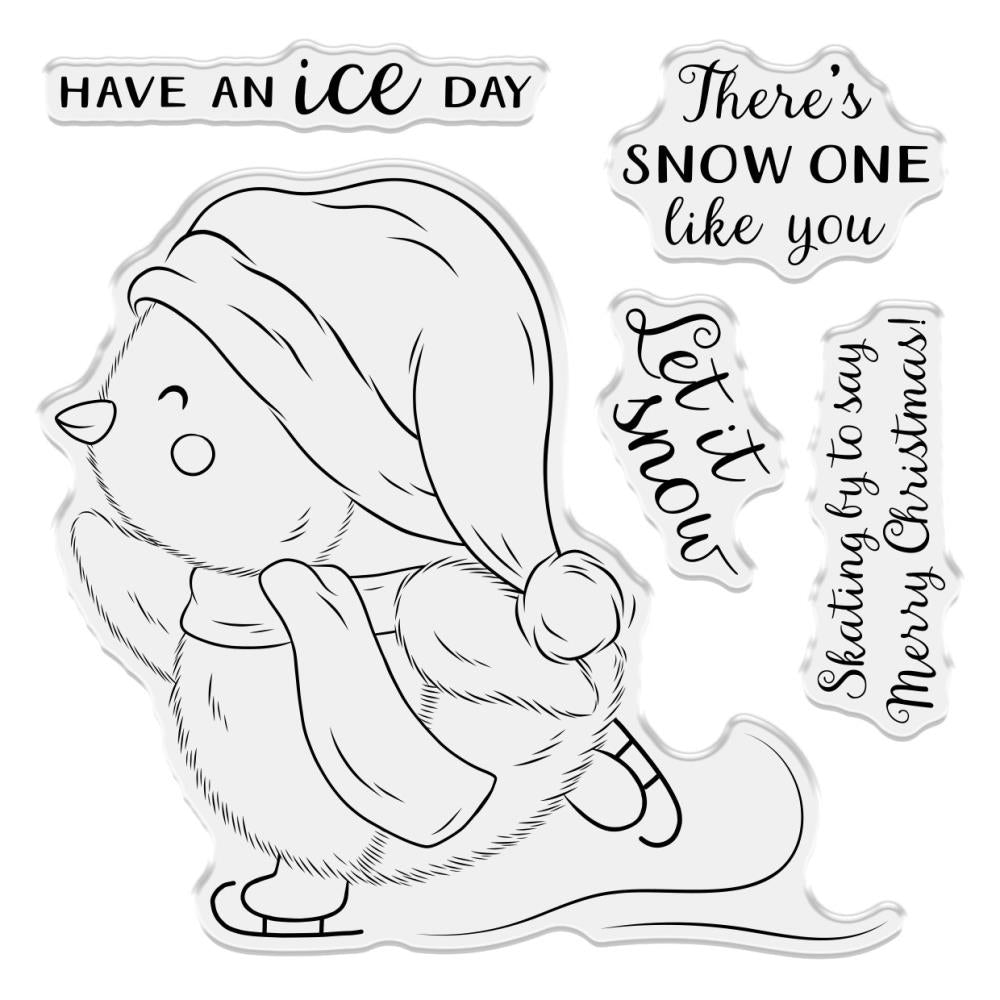 Crafter's Companion 4"X4" Acrylic Clear Stamp: Have an Ice Day (STCAHAID)