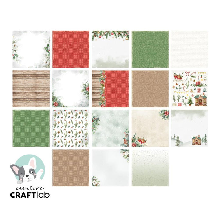 Studio Light Essentials 8"X8" Paper Pad: Nr. 220, A Christmas Story, 36/Pkg (5A0023KL1G6NC)