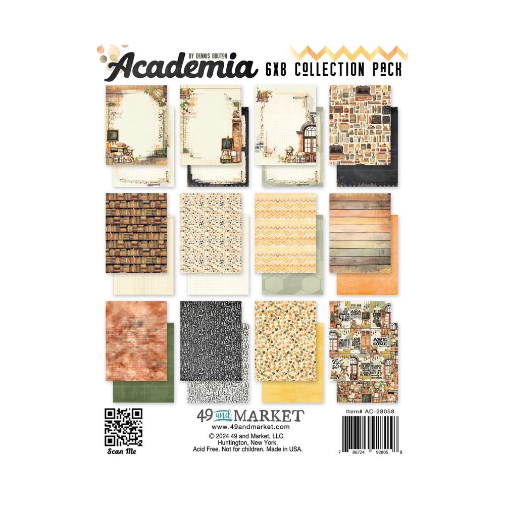 49 and Market Academia 6"X8" Collection Pack (5A0021HS1G4F9)