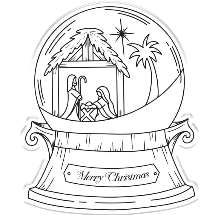 Crafter's Companion O' Holy Night Metal Die: Away In A Manger (STDAIMAN)