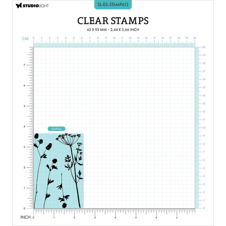 Studio Light Essentials Clear Stamps: Nr. 613, Weeds (STAMP613)